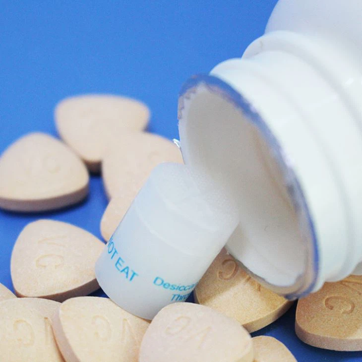 Door de FDA goedgekeurde droogmiddelbus voor farmaceutische silicagel