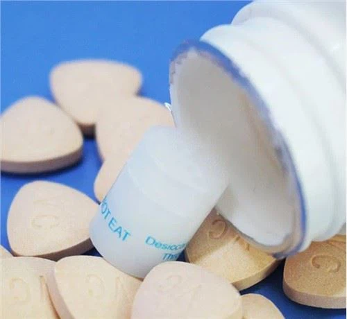 Droogmiddelbus voor farmaceutische silicagel